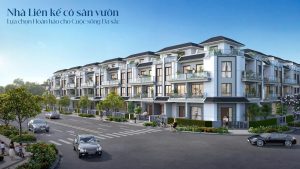 Nhà phố liền kề có sân vườn