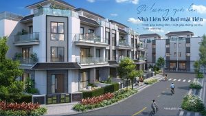 Nhà phố liền kề có sân vườn - Hai mặt tiền
